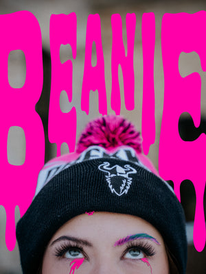 Pom Knit Beanie