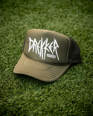 Psycho Foamie - Olive/White