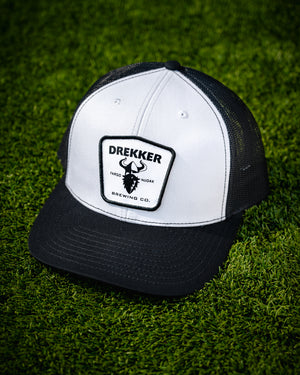 Logo Trucker Hat - White/Black