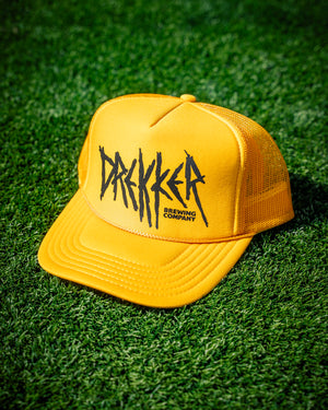 Psycho Foamie Hat - Gold/Black