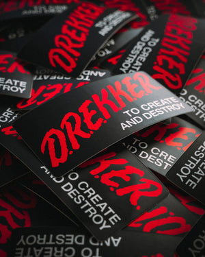 D.R.E.K.K.E.R Sticker