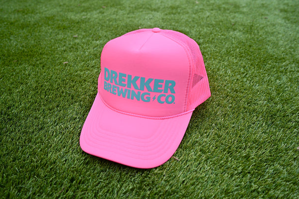 Drekker Foamie Hat - Neon Pink