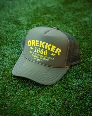 1666 Foamie Hat Olive/Gold