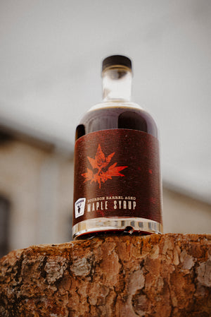 Bourbon Barrel Aged Maple Syrup
