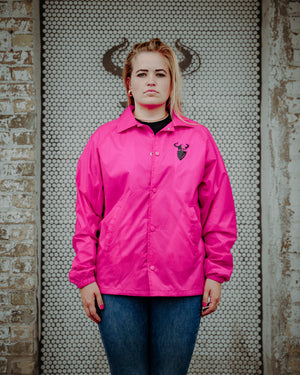 Coaches Jacket - Pink
