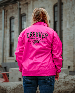 Coaches Jacket - Pink