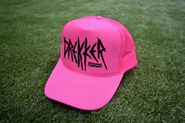 Psycho Foamie Hat - Neon Pink