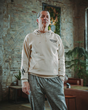 Bolt Hoodie - Bone