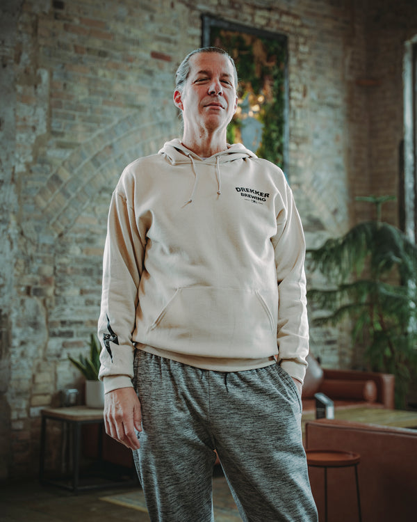 Bolt Hoodie - Bone