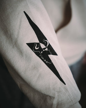 Bolt Hoodie - Bone