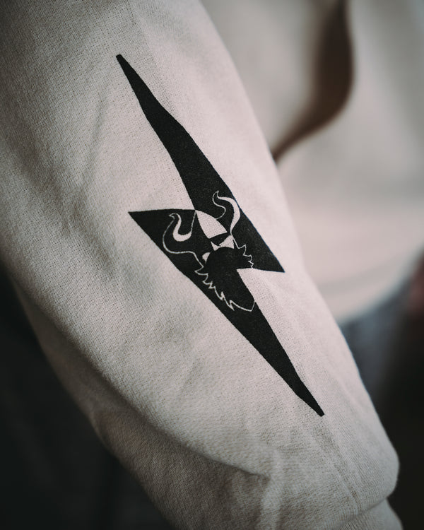 Bolt Hoodie - Bone