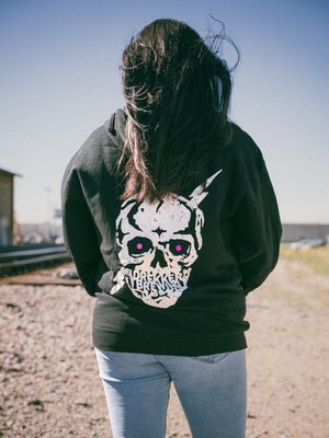 Skull Zipper Hoodie