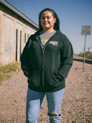 Skull Zipper Hoodie