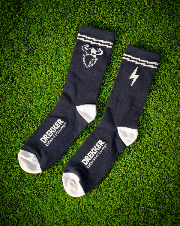 Black Logo Socks