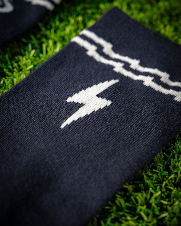 Black Logo Socks