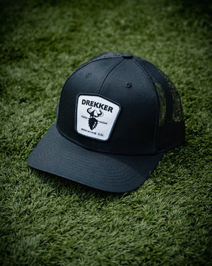 Logo Trucker Hat - Black