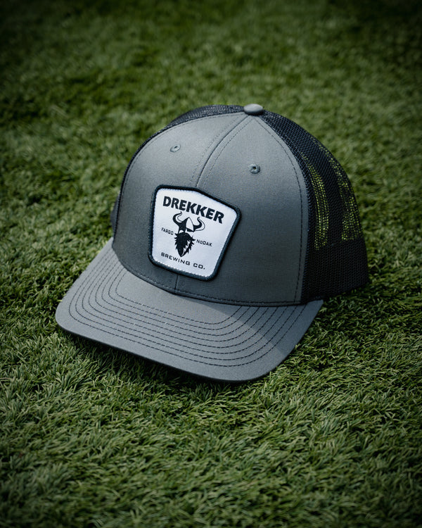 Logo Trucker Hat - Slate/Black