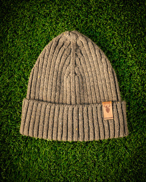Merino Wool Beanie - Olive