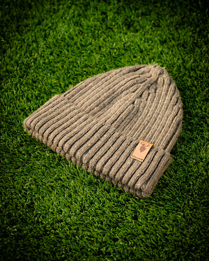 Merino Wool Beanie - Olive