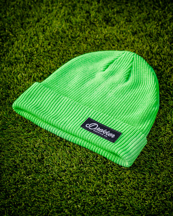 Neon Beanie - Lime