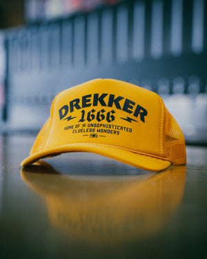 1666 Foamie Hat - Gold/Black
