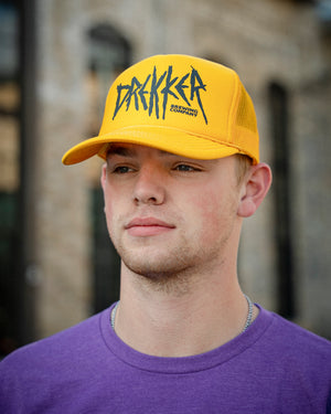 Psycho Foamie Hat - Gold/Black
