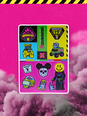 Drekkerfest 12 Sticker Sheet